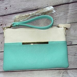 Charming Charlie Wristlet / Shoulder Purse Clutch